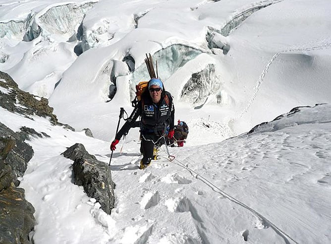 La alpinista vasca Edurne Pasaban