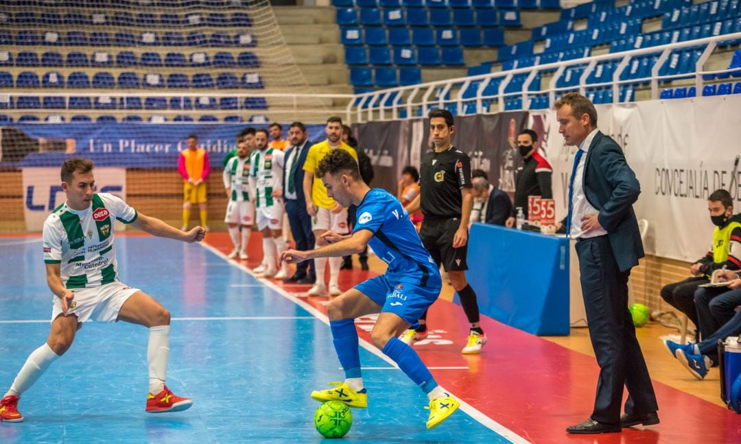 Imagen del debut de Víctor Campillo 