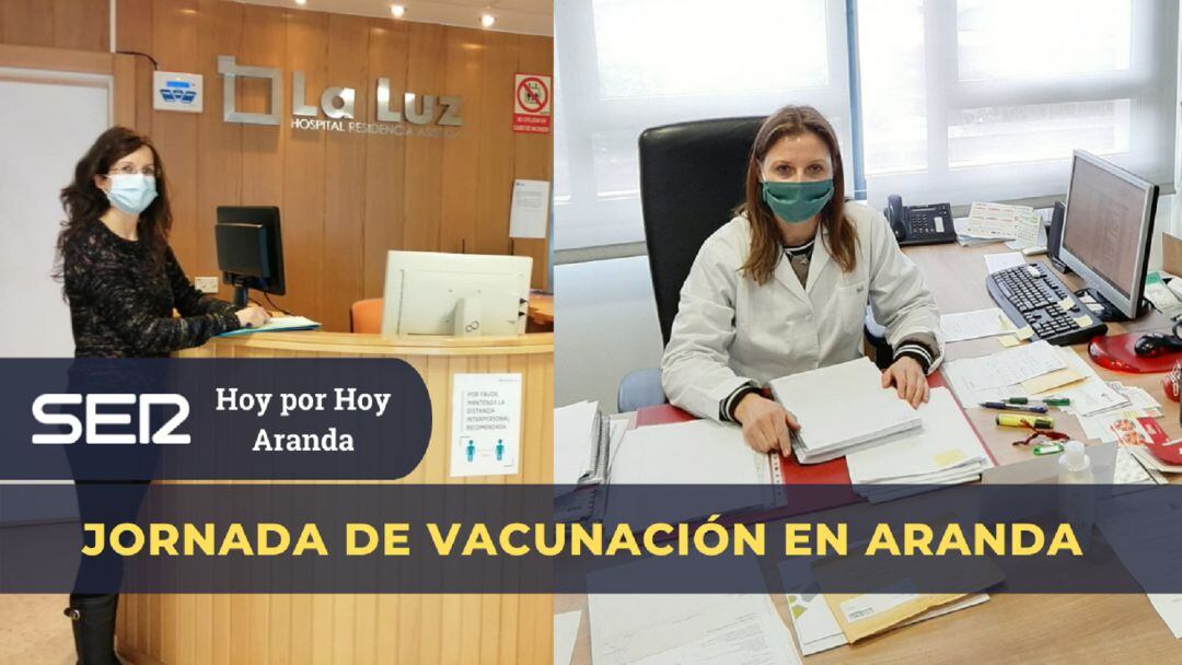 Así fue la llegada de las vacunas a las residencias arandinas