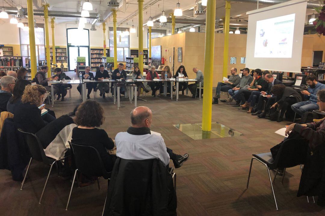 Pla general de la presentació