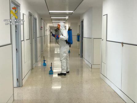 Desinfección en Can Misses