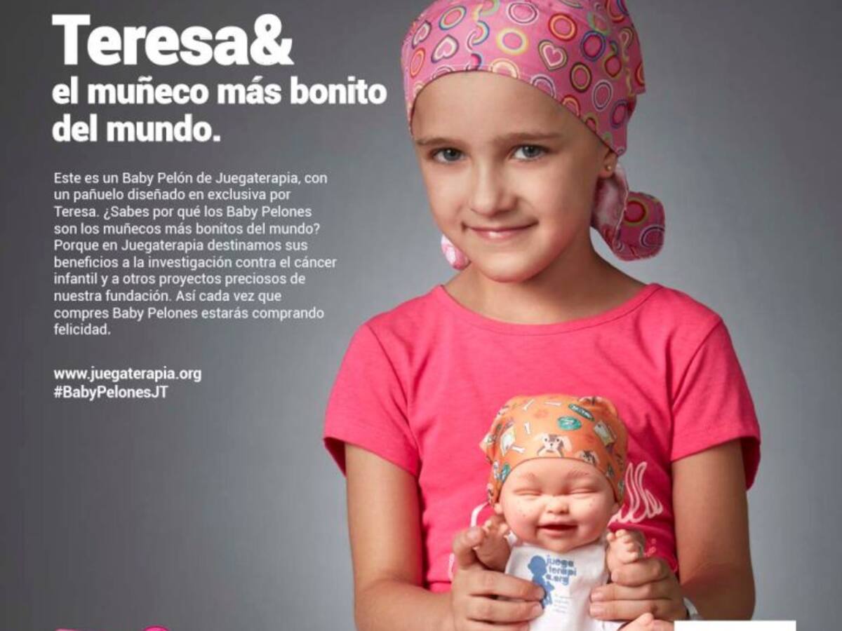 Teresa: "Hay que ayudar a otros niños que están en el hospital para que también sonrían"