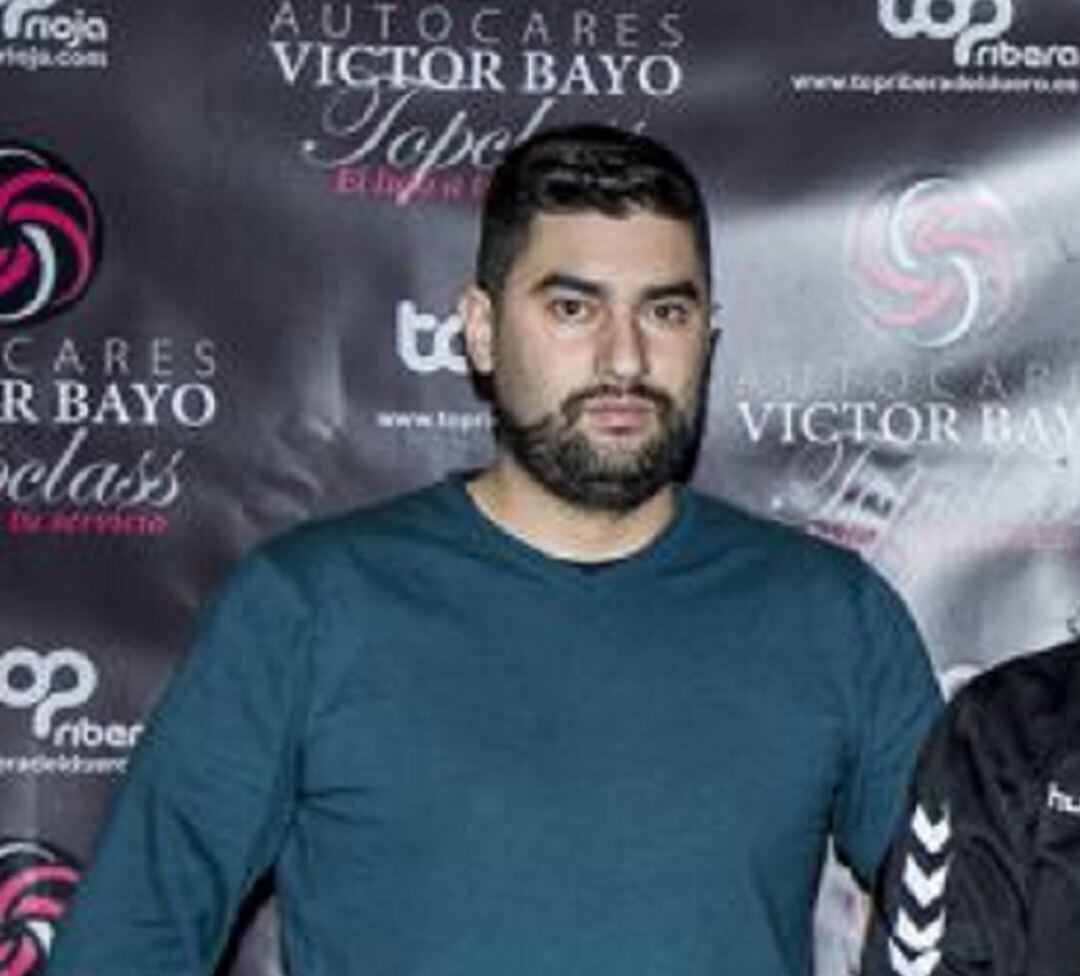 Ricardo Jiménez durante un acto del club.