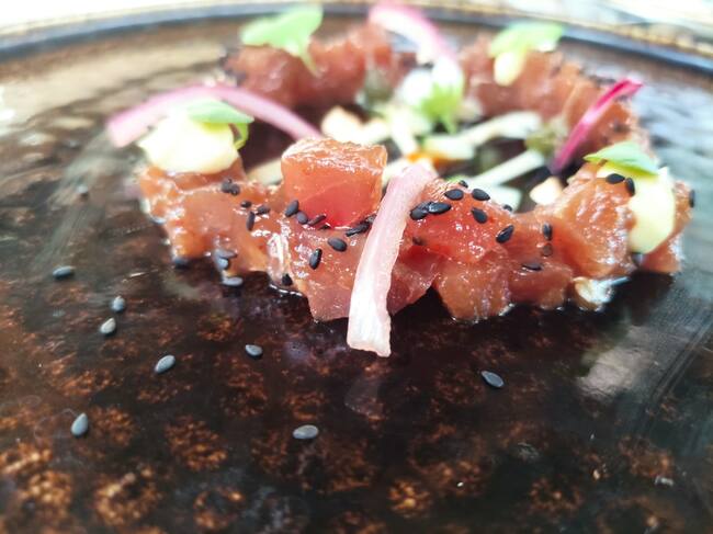 Tartar de atún