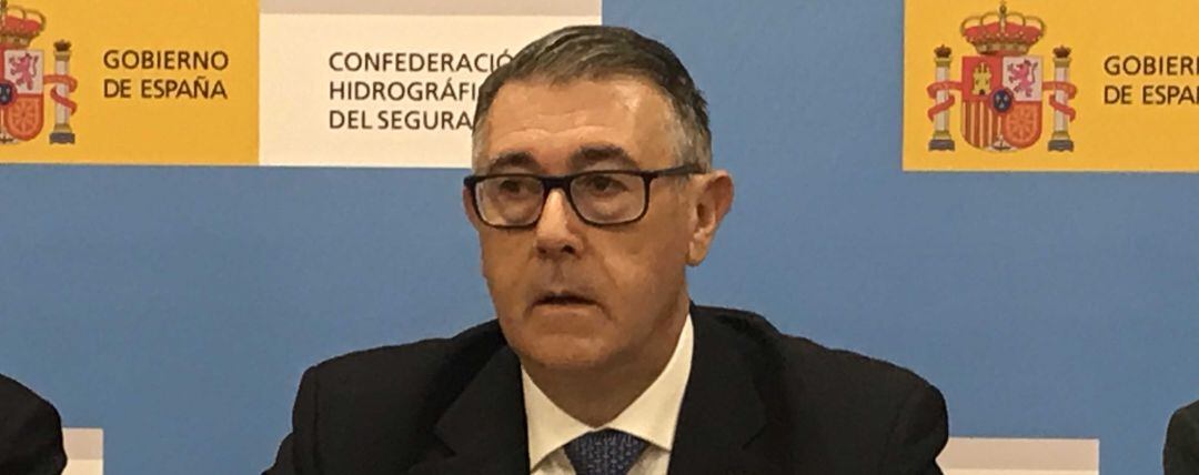 Mario Urrea, presidente de la Confederación Hidrográfica del Segura