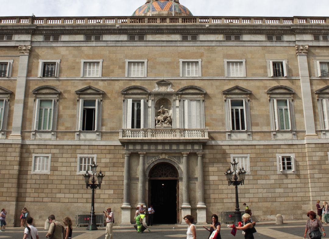 Fachada del Palau de la Generalitat 