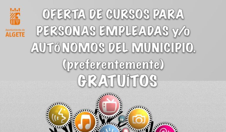Cartel de los cursos de formación