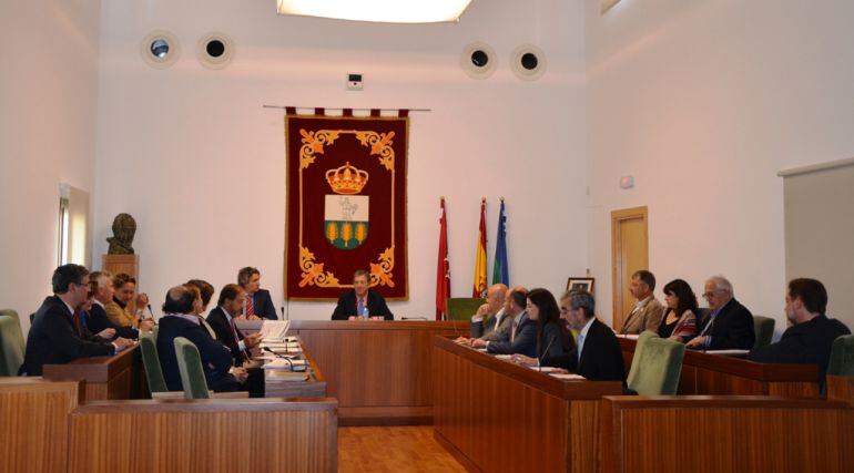 Pleno del Ayuntamiento de Villanueva de la Cañada