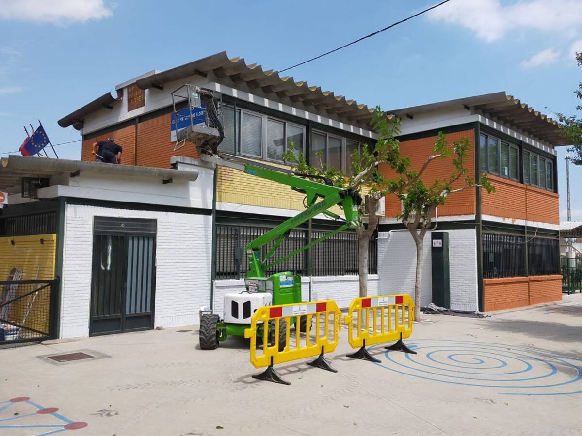Ocho colegios de pedanías de Murcia estarán libres de amianto a la vuelta de las vacaciones de verano