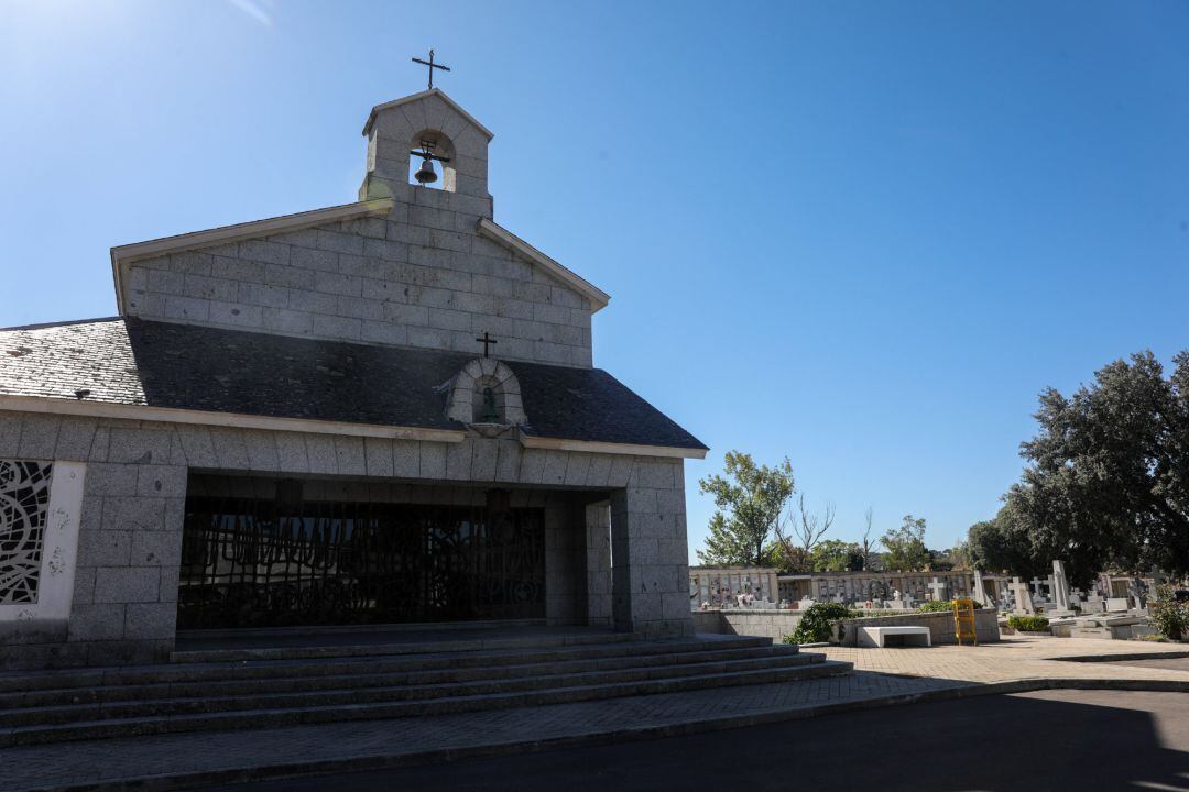 El panteón de Mingorrubio, en El Pardo (Madrid), donde será inhumado el cuerpo del dictador Francisco Franco.