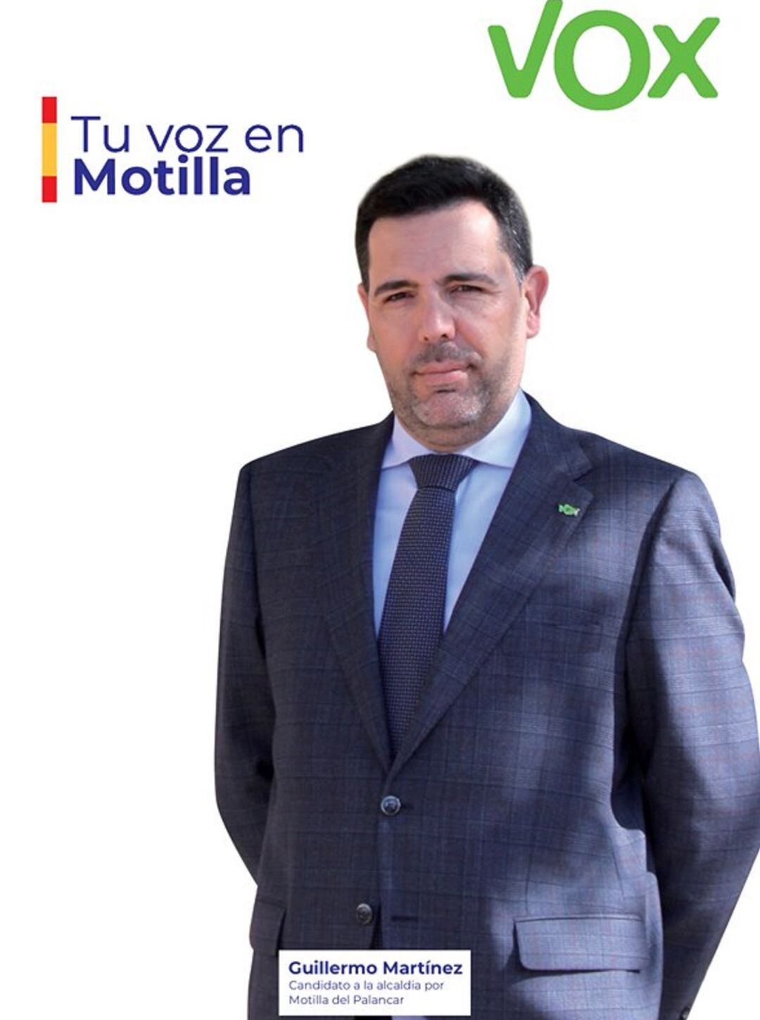 Guillermo Martínez, portavoz de Vox en Motilla del Palancar