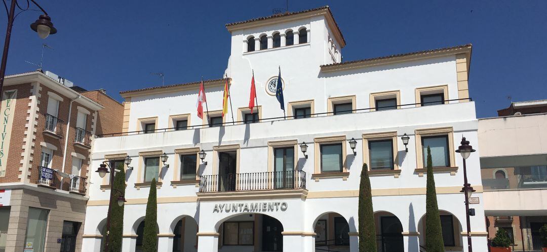 Fachada del edificio consistorial de San Sebastián de los Reyes