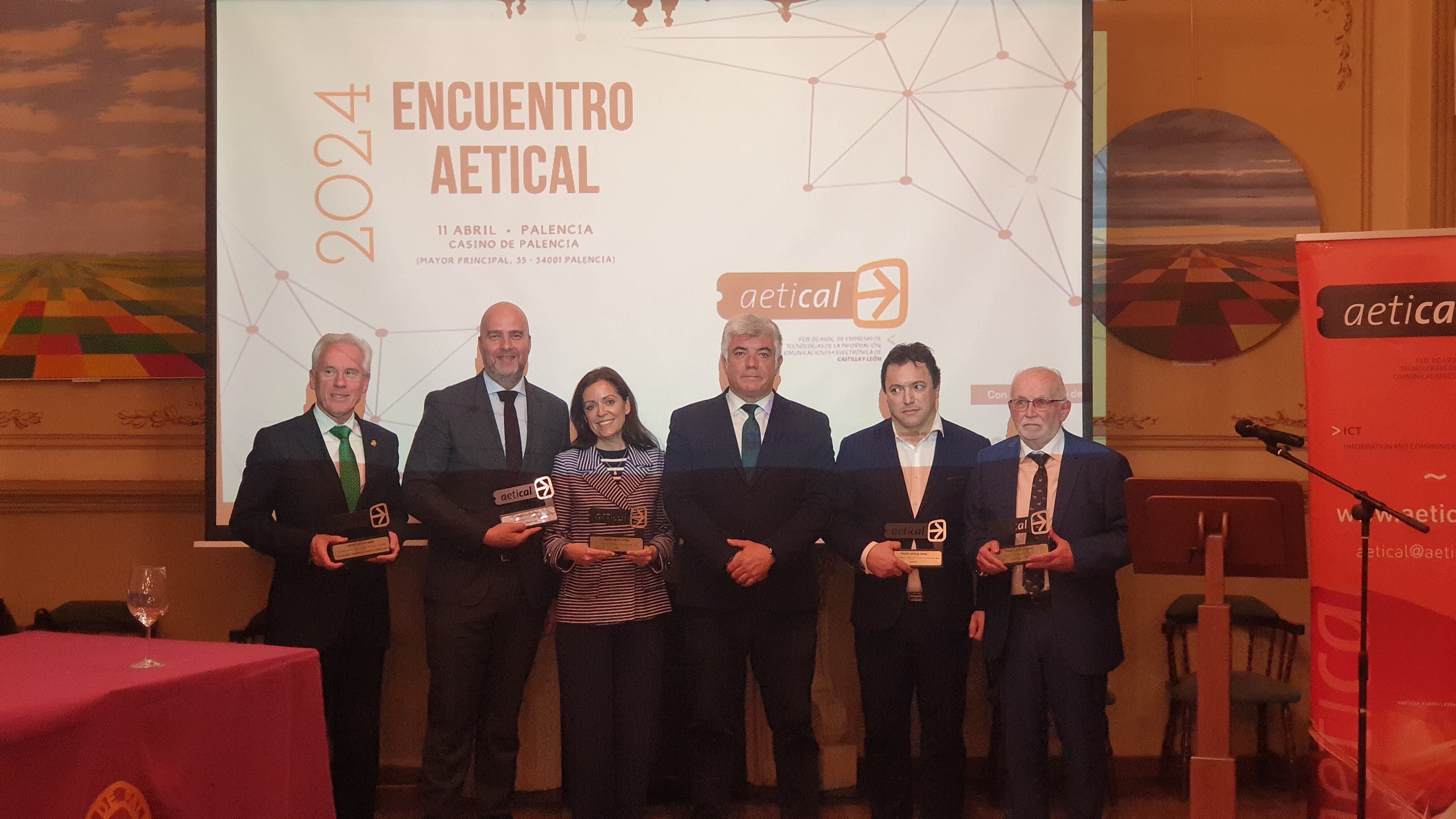 INCIBE, la Dirección de Innovación del Profesorado, RTVCYL, Cerealto y Antonio Padró, Premios AETICAL 2024