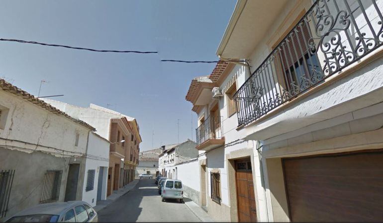 Calle Corrihuela de la localidad de Villarrobledo
