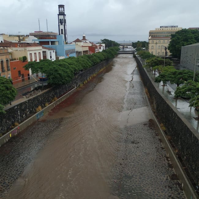 Las inundaciones que ha dejado 'Hermine'.