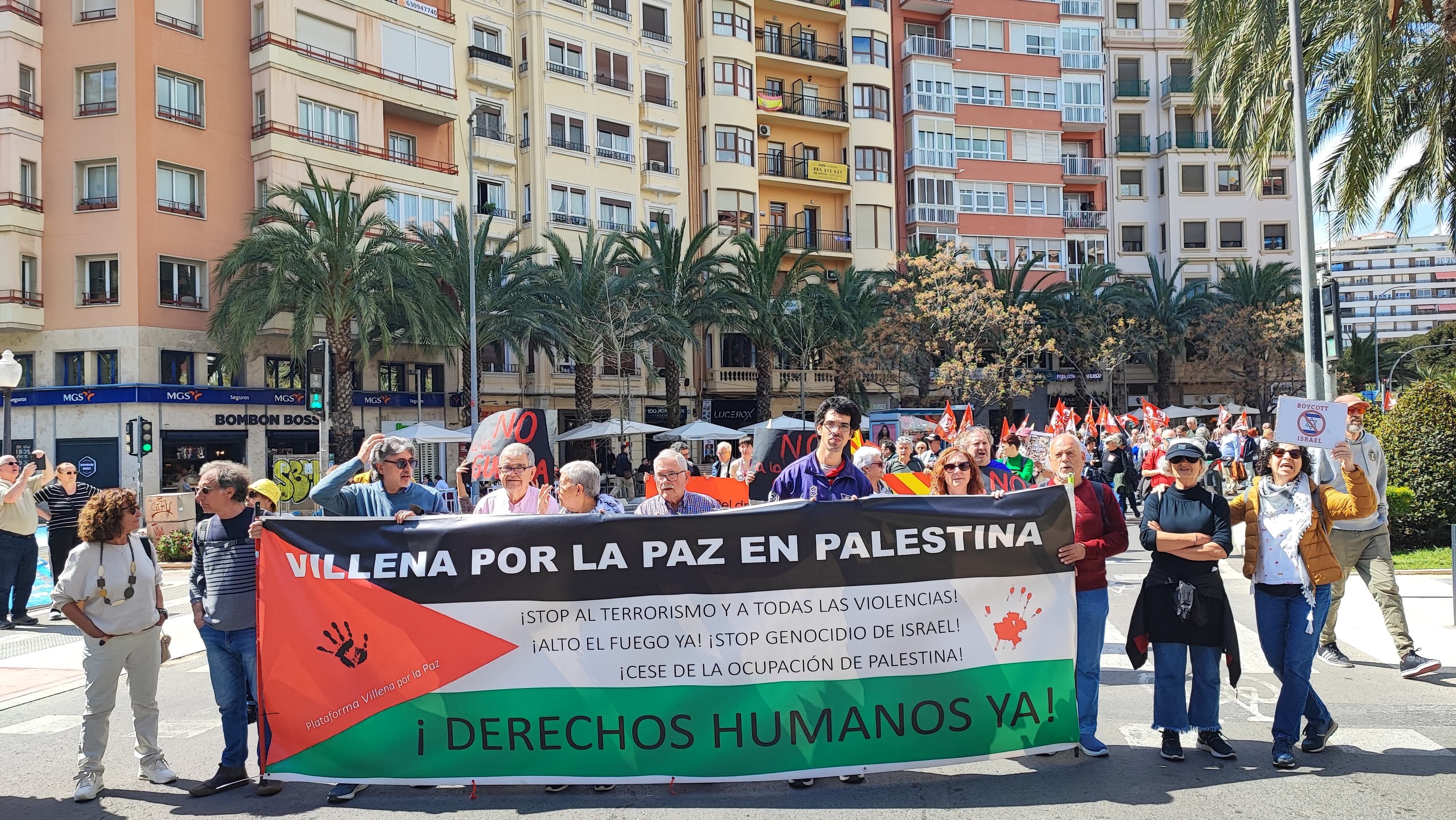 La Plataforma de Villena en Alicante