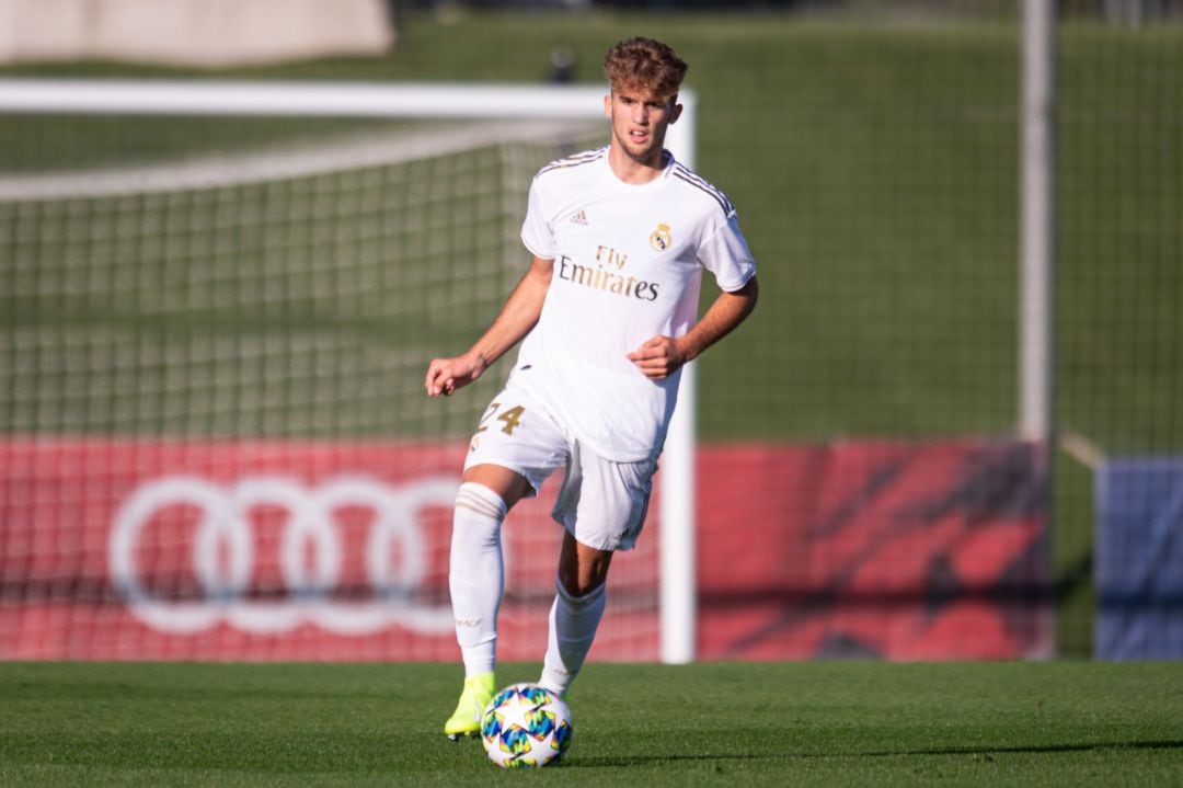 Pablo Ramón, defensa del Real Madrid.