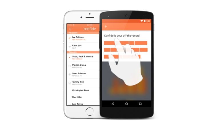 La app ‘Confide’ permite enviar mensajes a prueba de capturas de pantalla