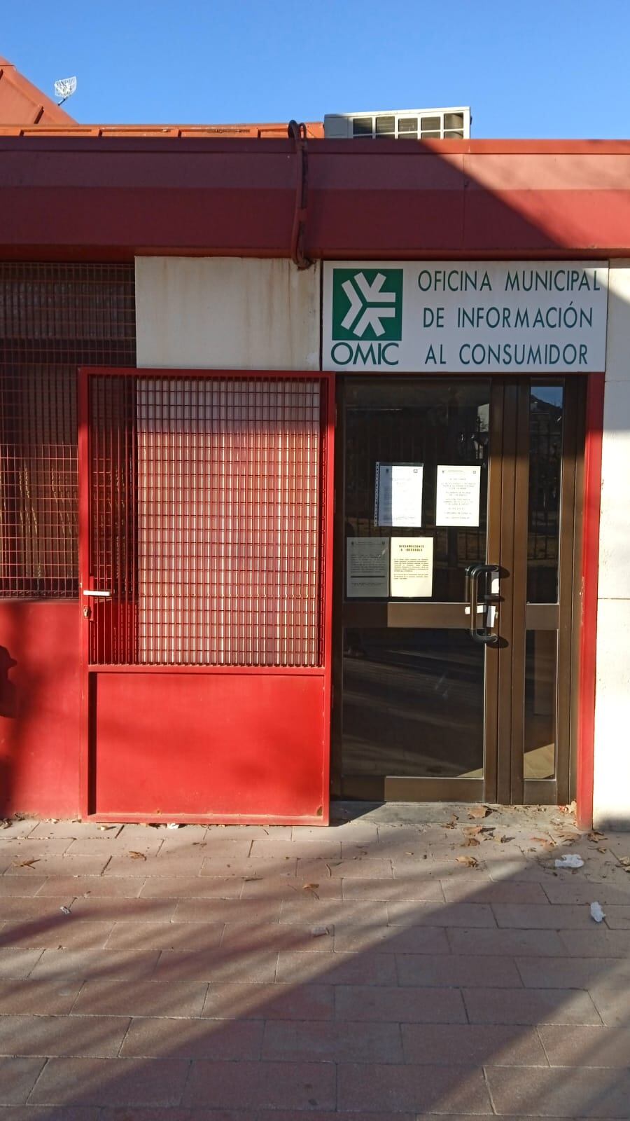 Fachada de la oficina de consumo