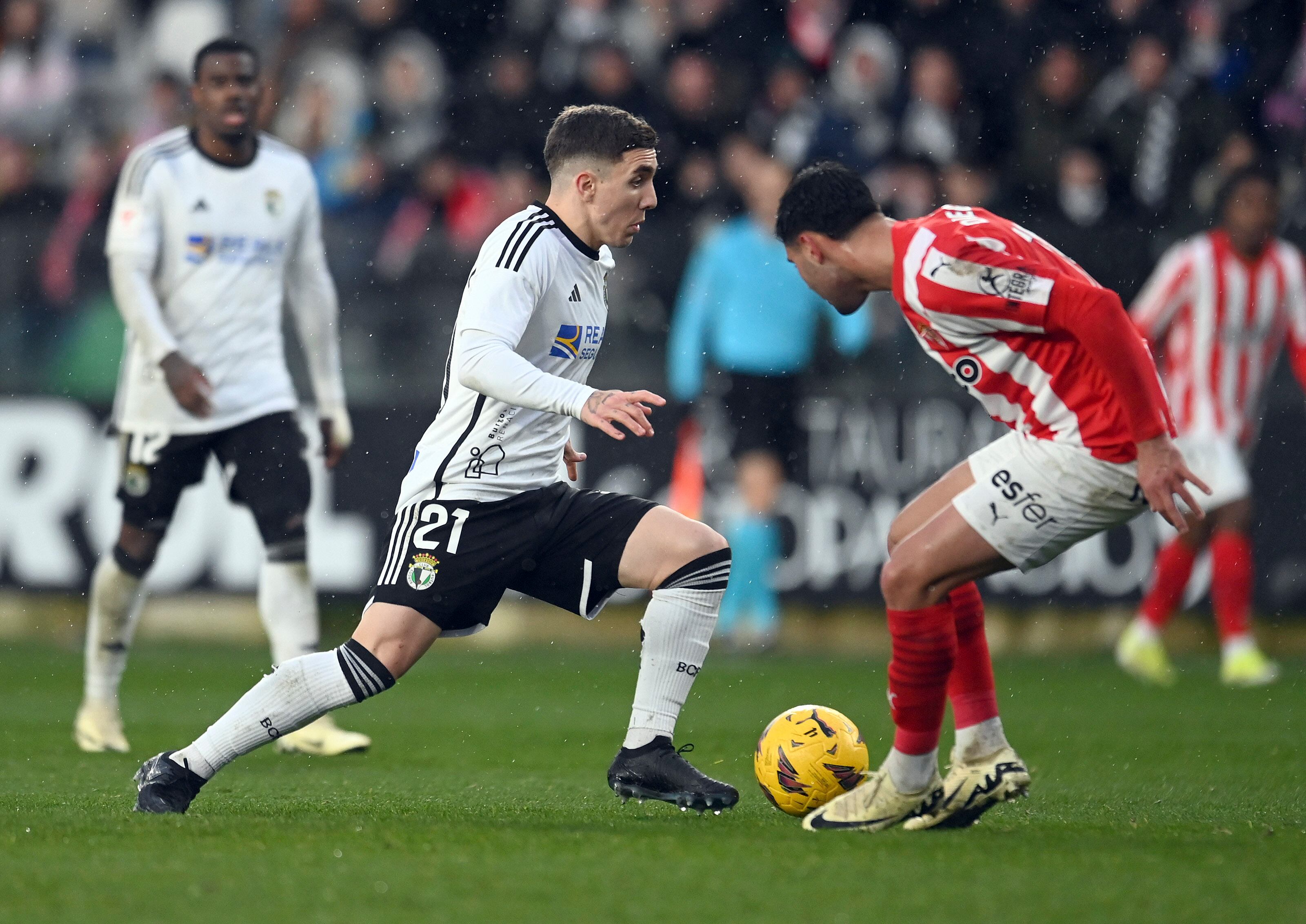 Partido entre el Burgos CF y el Real Sporting.
25-02-2024