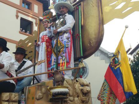 Desfile del Día de América en Asturias. Oviedo