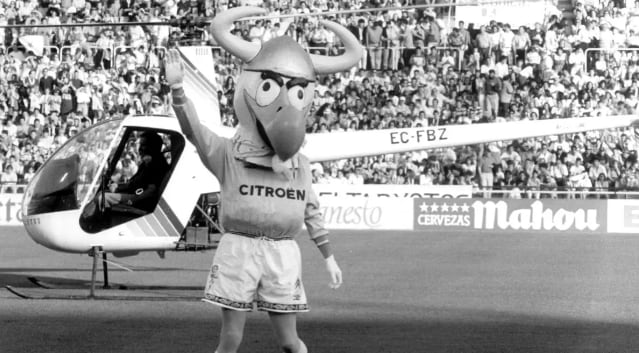 La primera mascota que tuvo el Celta, era una gaviota que se llamaba Nocho y que hizo su aparición en Balaídos, el 11 de junio de 1995.