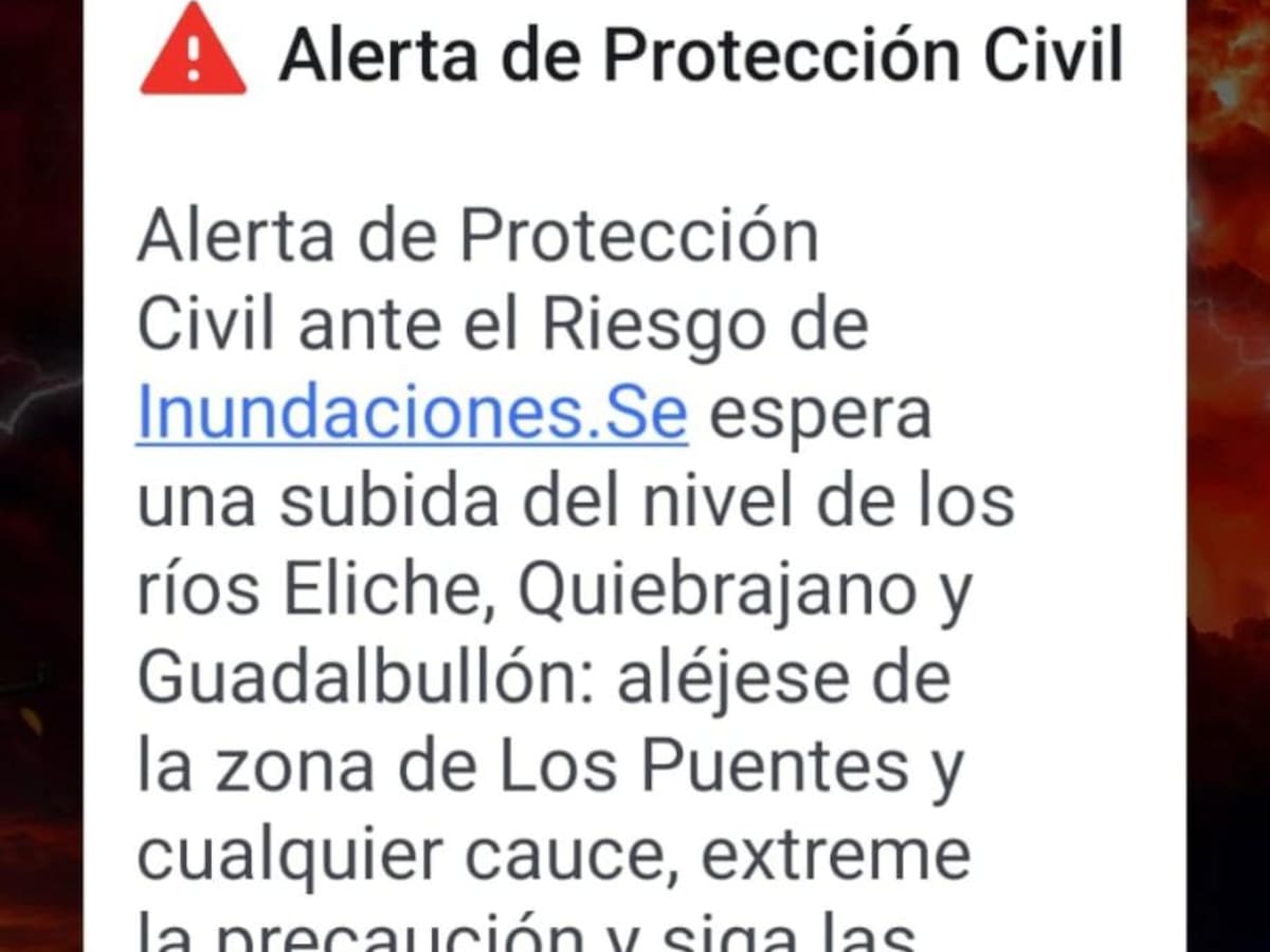 Desalojadas unas 600 personas de Los Puentes