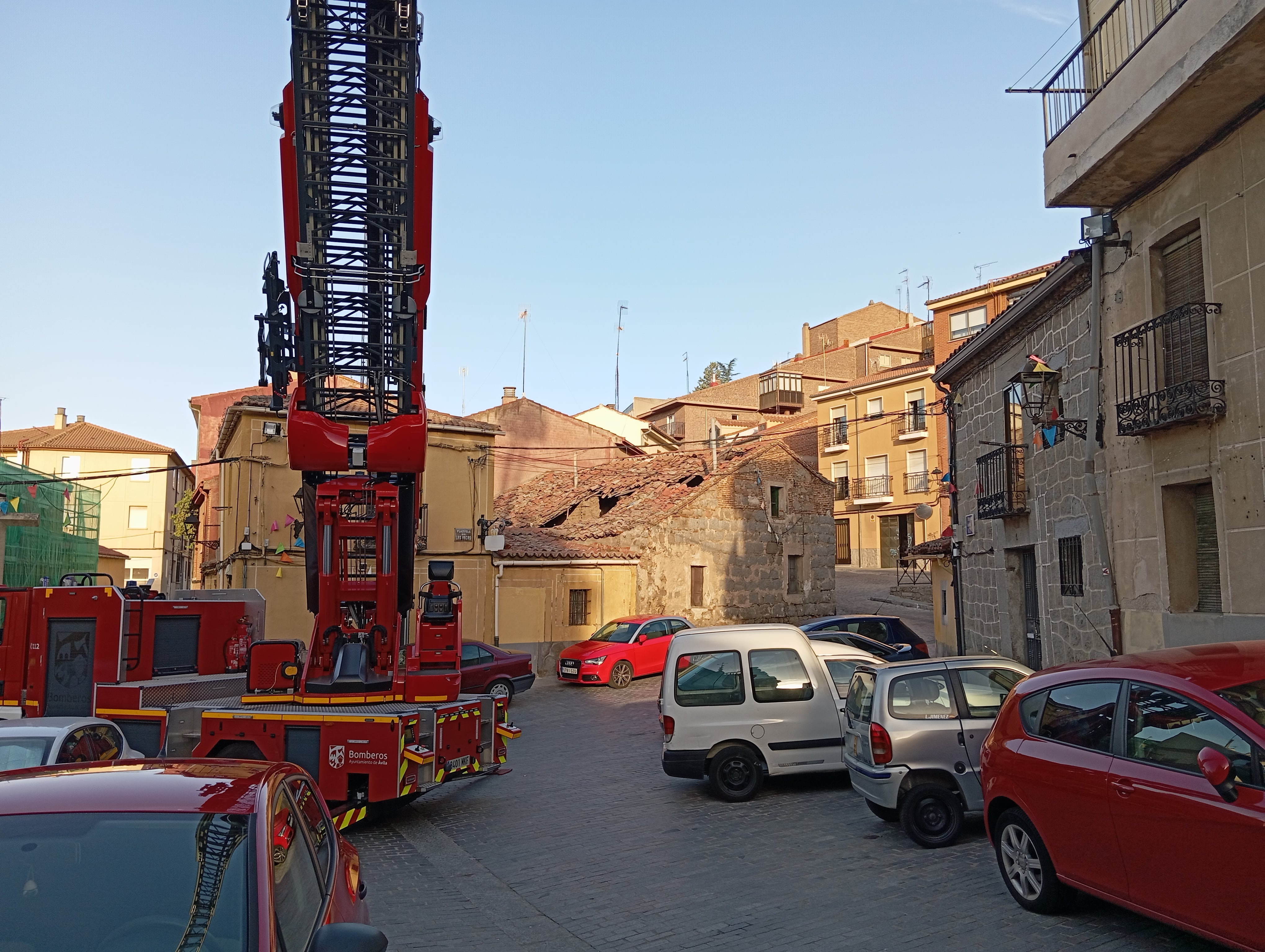 Revisión bomberos Plaza de las Vacas , Ávila