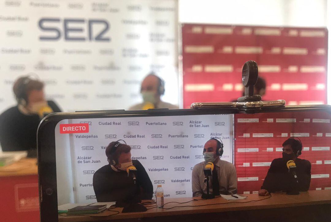 Alino Martínez, Decano de la Facultad de Medicina junto al director del proyecto Francisco Javier Bernalte