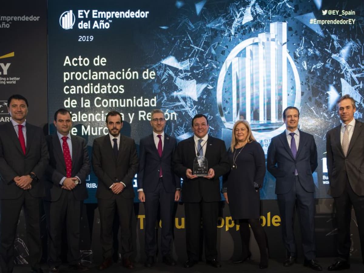 Antonio Arias Paredes, Vicepresidente y CEO del Grupo Vectalia, finalista del Premio Emprendedor del Año de EY
