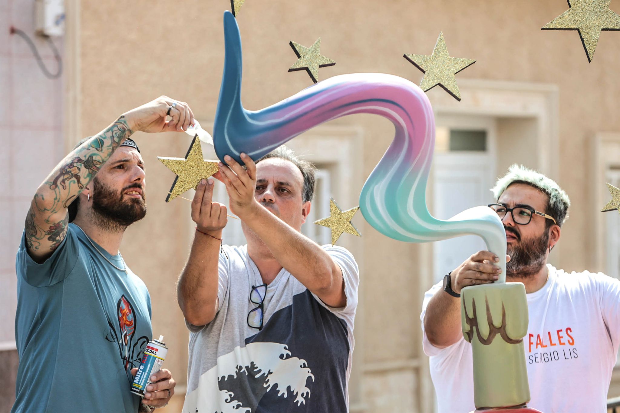 “Fundir crítica con estética y espectáculo es la fórmula del éxito de cualquier falla".