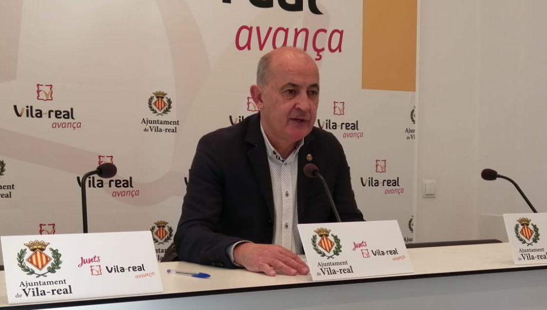 El concejal de Servicios Públicos, Francisco Valverde