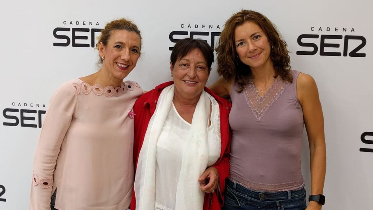 Tres luchadoras contra el cáncer de mama