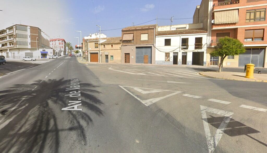 Imagen de la zona en obras