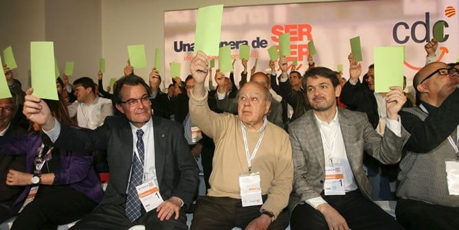 El XVI congreso de Convergència Democràtica de Catalunya(CDC)