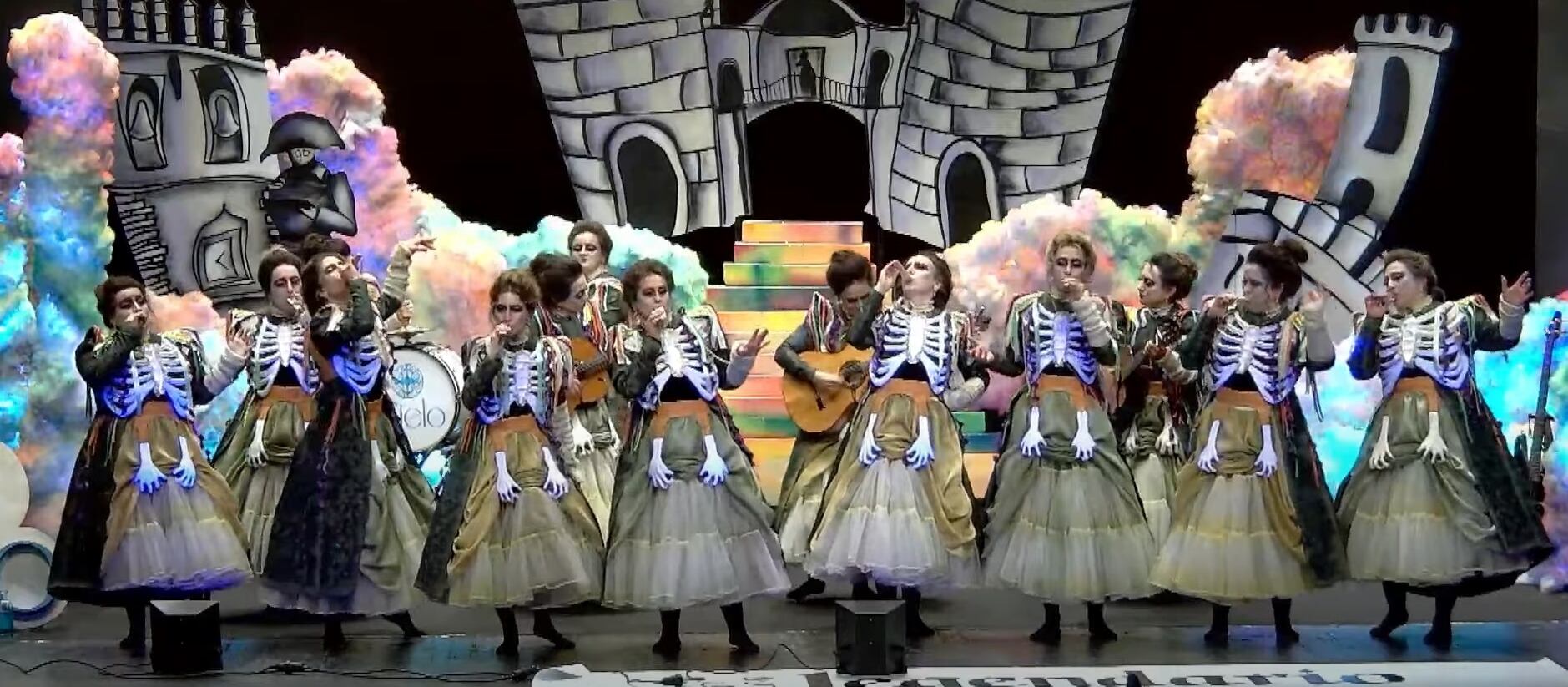 Actuación de la murga Chimixurris