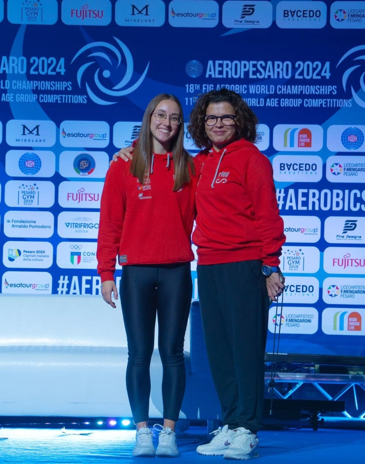 Paula García y Loles Ballester en Pésaro