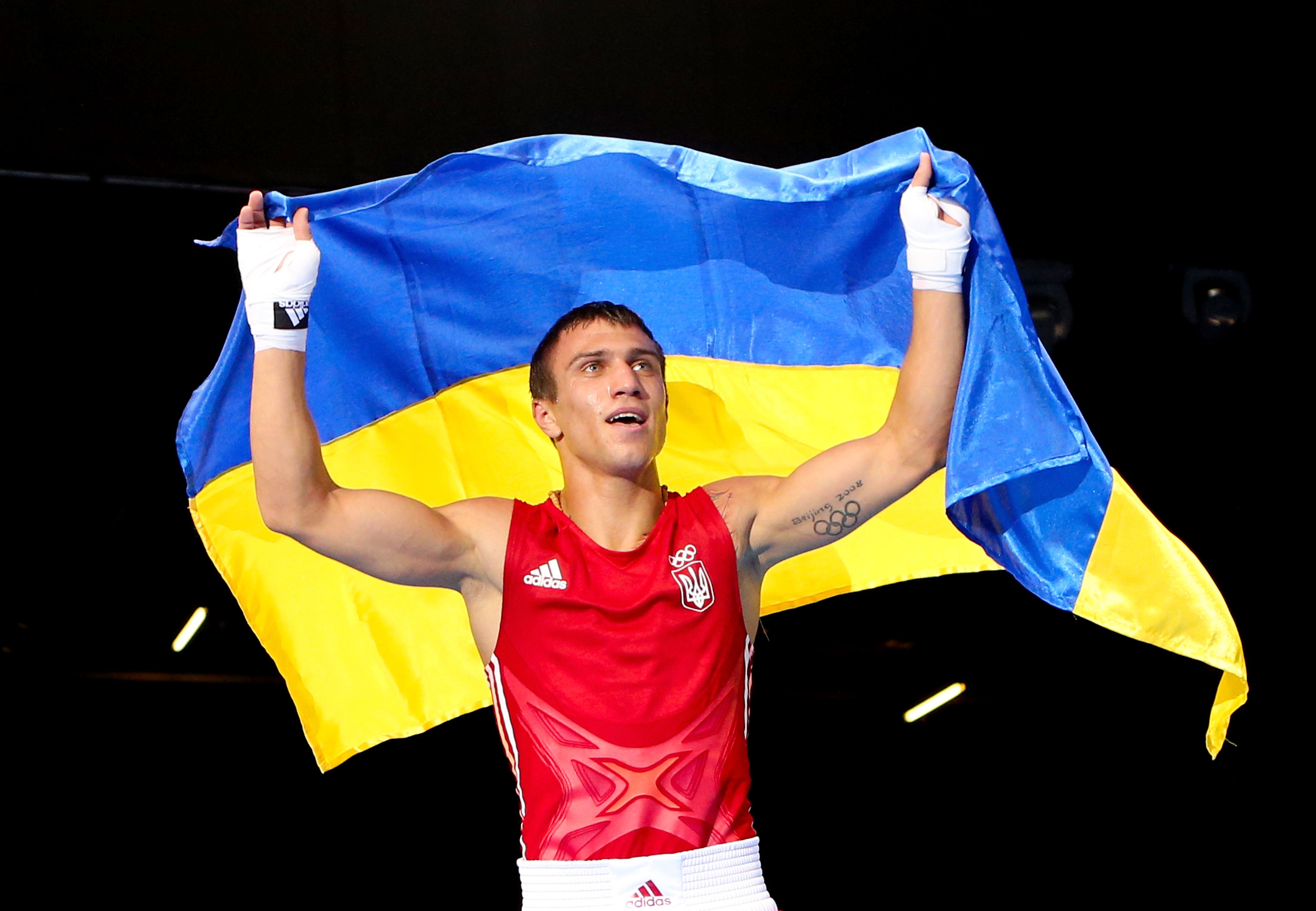 Vasyl Lomachenko, en los Juegos Olímpicos de Londres 2012