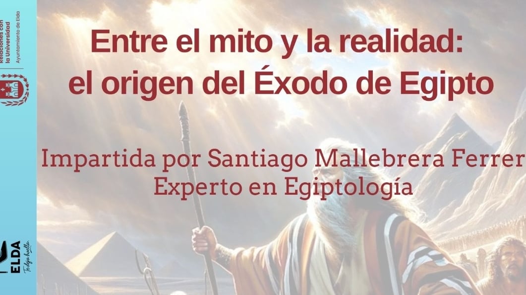 “Entre el mito y la realidad: el origen del Éxodo de Egipto”, abordará los misterios de este episodio histórico.