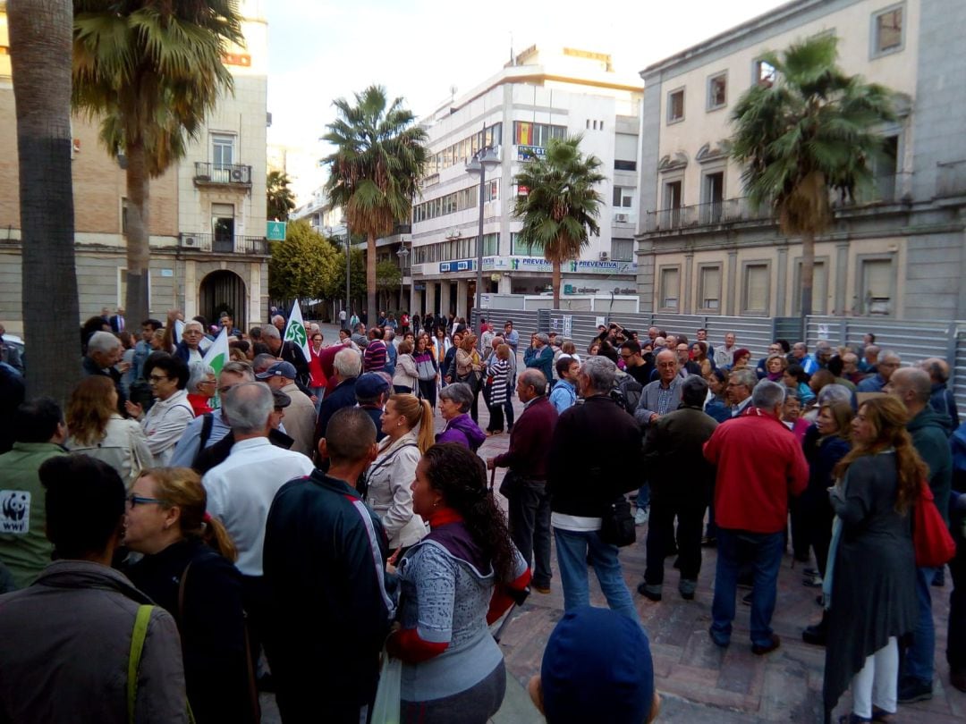 Concentración contra los fosfoyesos en Huelva