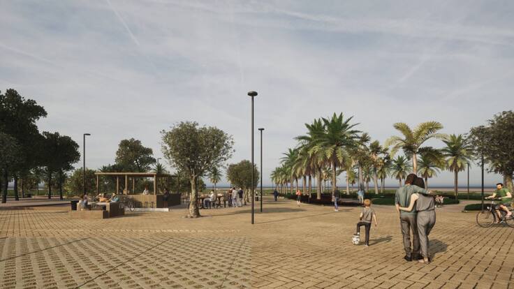 Maite Jiménez: "es un proyecto que va a quedar muy bonito y va a permitir disfrutar del entorno"