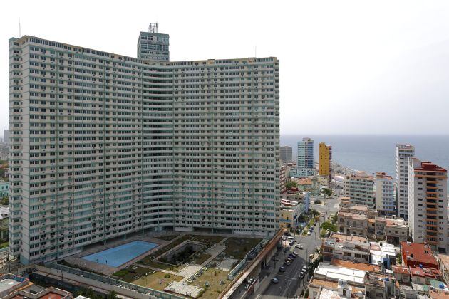 Edificio Focsa en La Habana