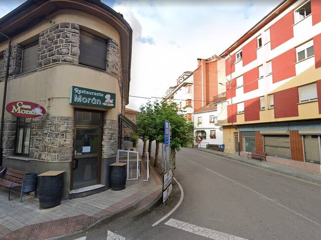 La fachada de Casa Morán, en Collanzo, Asturias