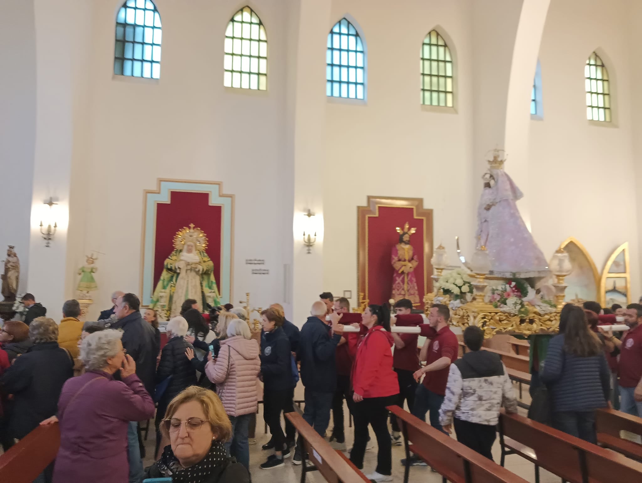 La Morenica en la Iglesia de San Francisco