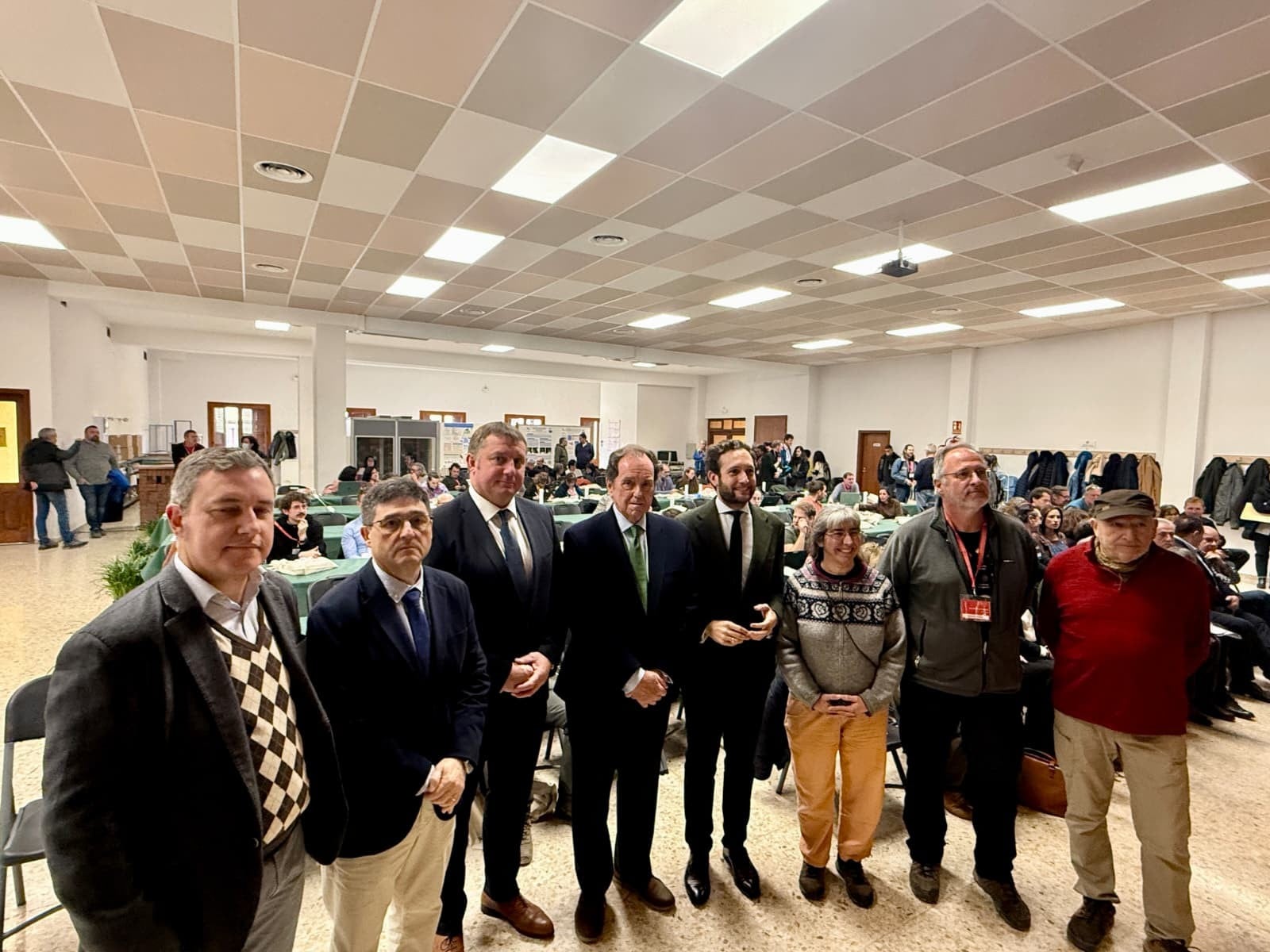 Inauguración del Congreso Internacional sobre el milano real que se celebra en Binaced. Foto: DPH