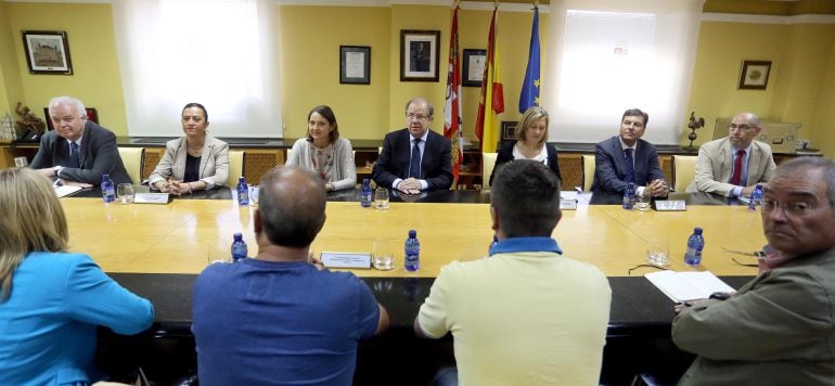 Imagen de la reunión mantenida en Valladolid