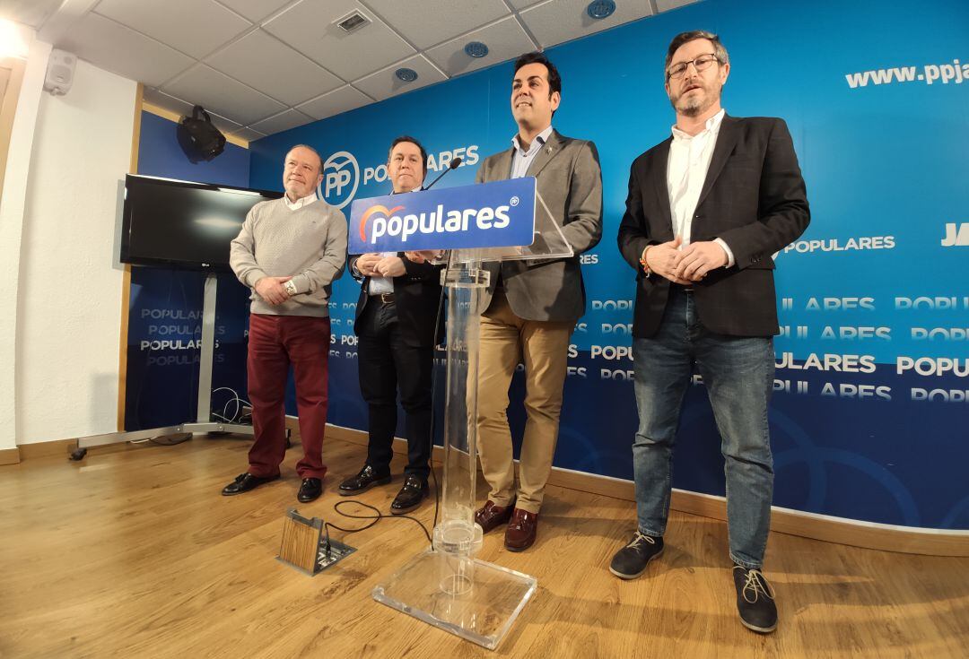 Miembros del PP de Jaén han confirmado su preocupación por las necesidades de la provincia