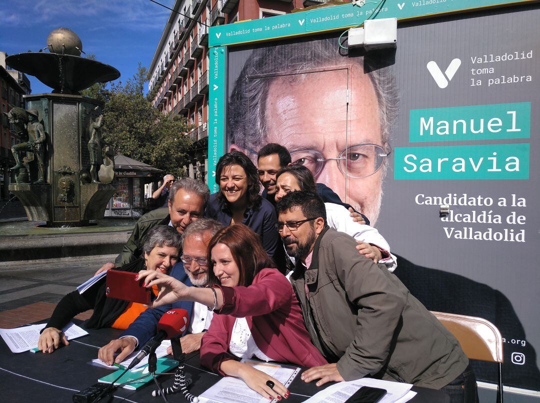 Los ocho candidatos de VTLP se hacen una &quot;selfie&quot;