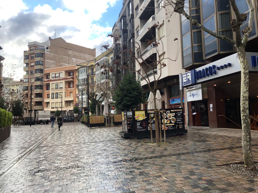 Calle Bretón de los Herreros en Logroño