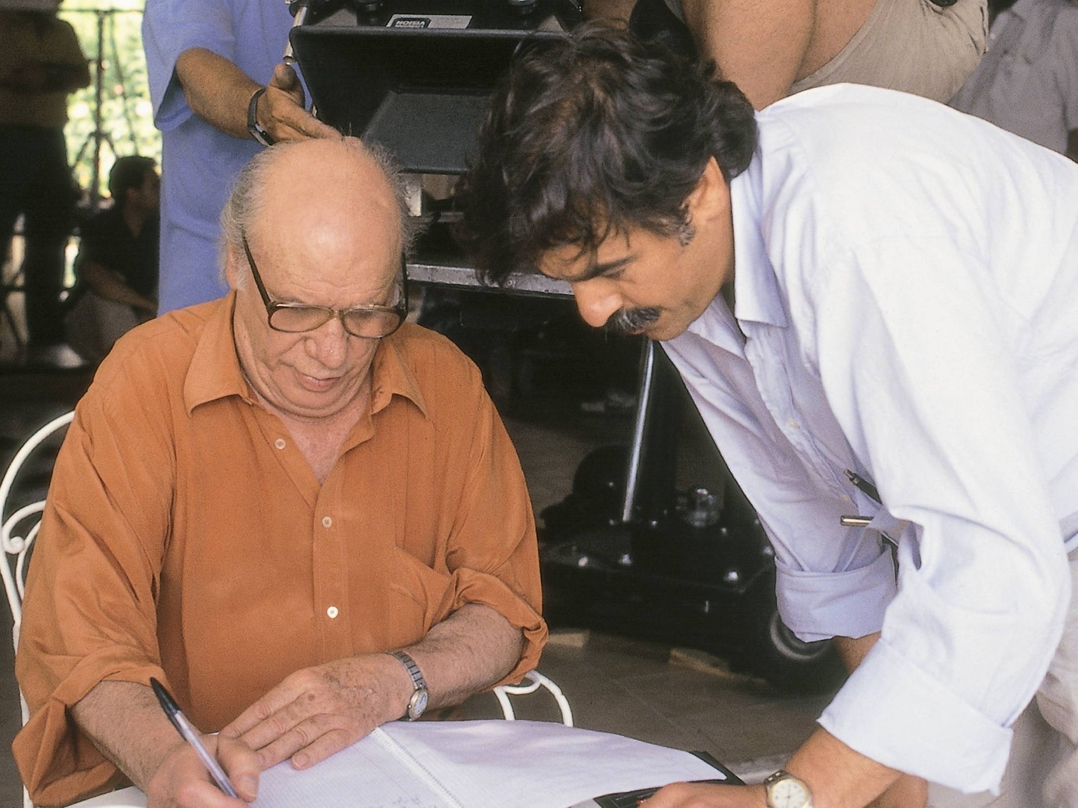 Rodaje de la película de Benito Rabal 'Paco, mi padre'